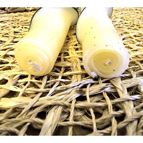 Vintage Beeswax Designs Taper Candles, 12" Tapers, Handmade, 100% Natural, GUC - Picture 7 of 10